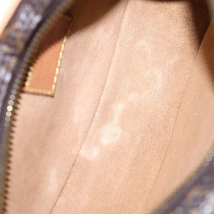 Louis Vuitton Monogram Loop Shoulder Bag Mini Bag Brown Leather X PVC M81098