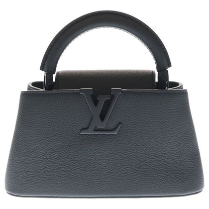 Louis Vuitton Capucines MINI EW 2WAY Bag Handbag Mini Bag Shoulder Bag Black