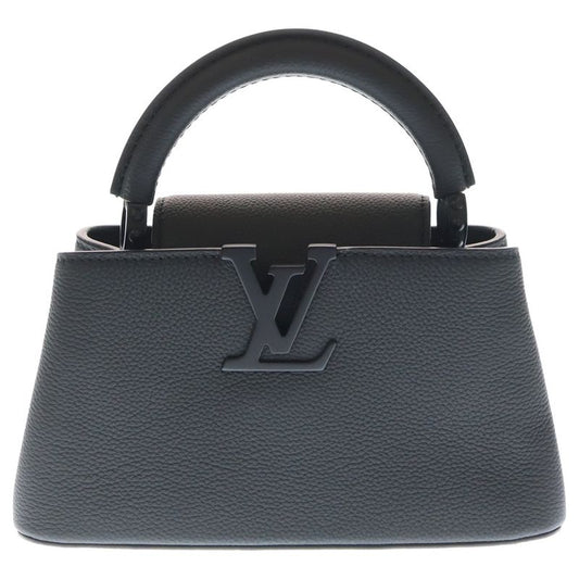 Louis Vuitton Capucines MINI EW 2WAY Bag Handbag Mini Bag Shoulder Bag Black