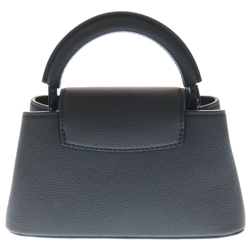 Louis Vuitton Capucines MINI EW 2WAY Bag Handbag Mini Bag Shoulder Bag Black