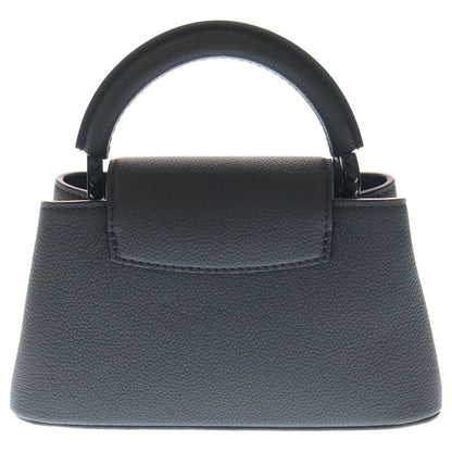 Louis Vuitton Capucines MINI EW 2WAY Bag Handbag Mini Bag Shoulder Bag Black