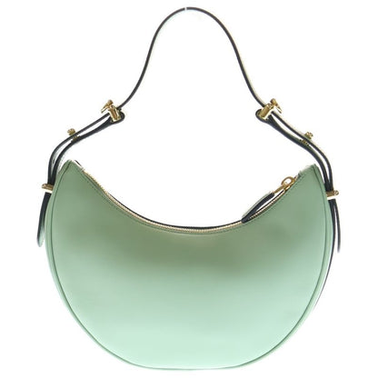 Prada Arche Small One Shoulder Bag Handbag Light Green Leather 1bc194 Gold