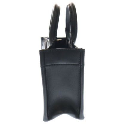 Christian Dior Book Tote Mini Micro Cannage 2WAY Bag Shoulder Bag Handbag Black