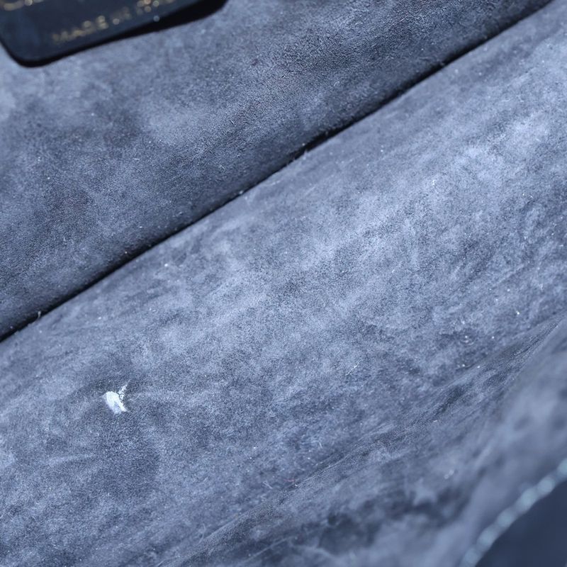 Christian Dior Book Tote Mini Micro Cannage 2WAY Bag Shoulder Bag Handbag Black