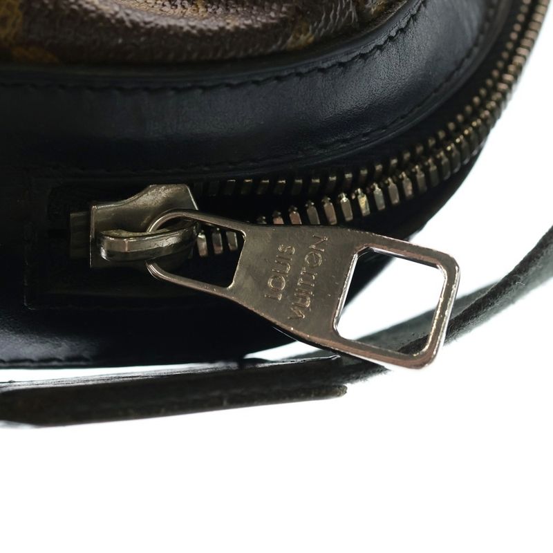 Louis Vuitton Monogram Macassar Torres Shoulder Bag Brown And Black Pvcleather