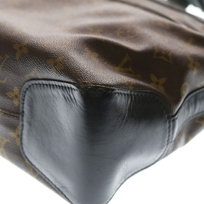 Louis Vuitton Monogram Macassar Torres Shoulder Bag Brown And Black Pvcleather