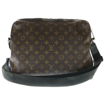 Louis Vuitton Monogram Macassar Torres Shoulder Bag Brown And Black Pvcleather