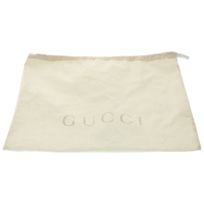 Gucci GG Nylon Large Embossed Belt Bag Body Bag Waist Bag Shoulder Bag Black