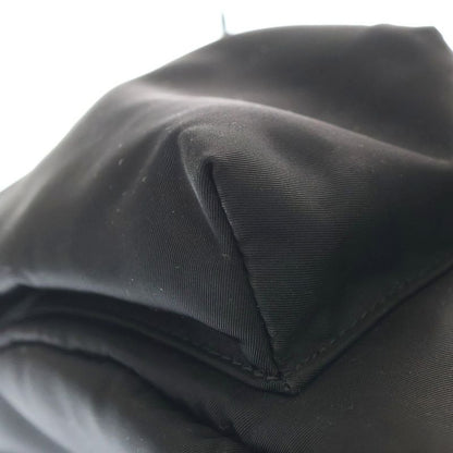 Prada Re-nylon Shoulder Bag Messenger Bag Black Nylon 2vd062 Silver Hardware