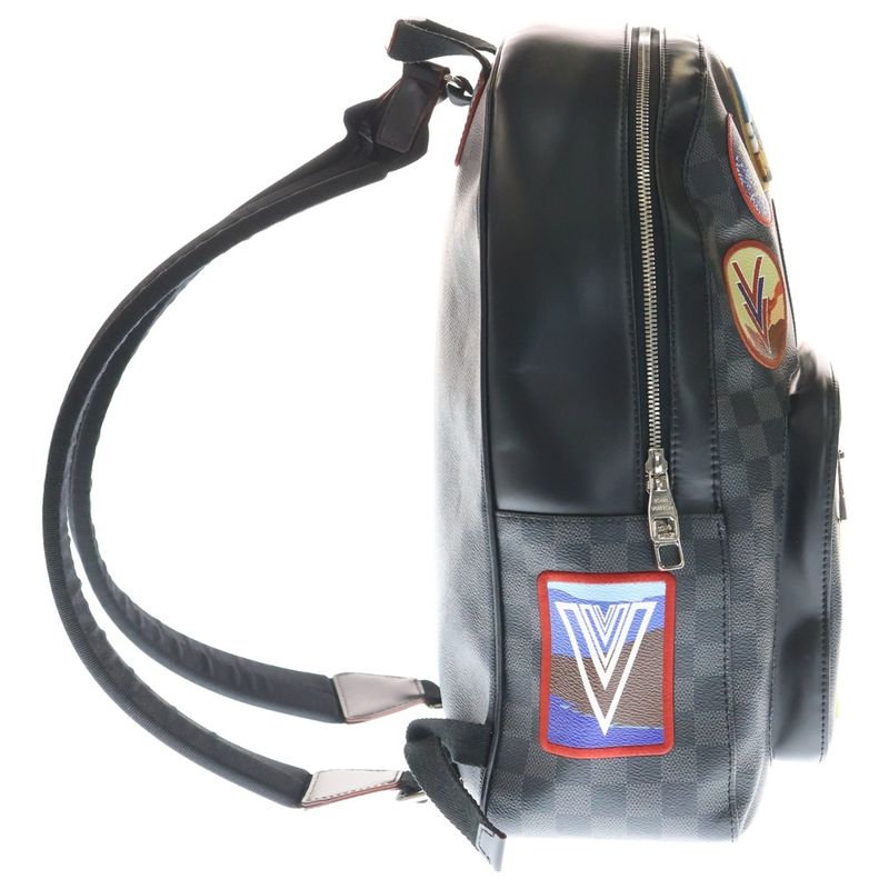 Louis Vuitton Damier Graphite Josh Alps Collection Patch Backpack Sac Backpack