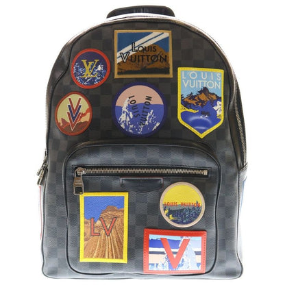 Louis Vuitton Damier Graphite Josh Alps Collection Patch Backpack Sac Backpack