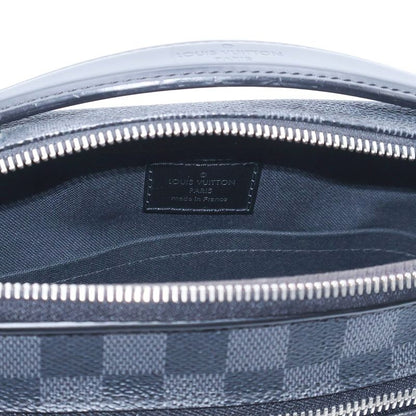 Louis Vuitton Damier Graphite Ambler Body Bag Waist Bag Shoulder Bag Black
