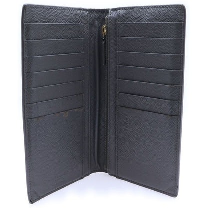 Saint Laurent Paris Organizer Leather Long Fold Wallet Ysl-315866 Long Wallet