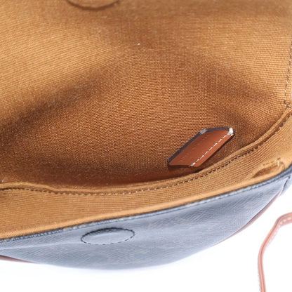 Celine Mini Triomphe Shoulder Bag Pochette Brown 10i192dm5