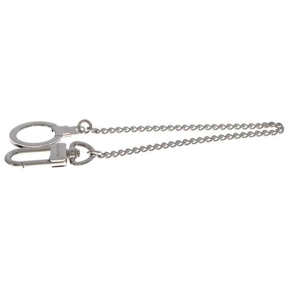 Louis Vuitton Chenne Ano Cles Key Ring Wallet Chain Silver M58035