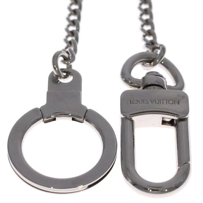 Louis Vuitton Chenne Ano Cles Key Ring Wallet Chain Silver M58035