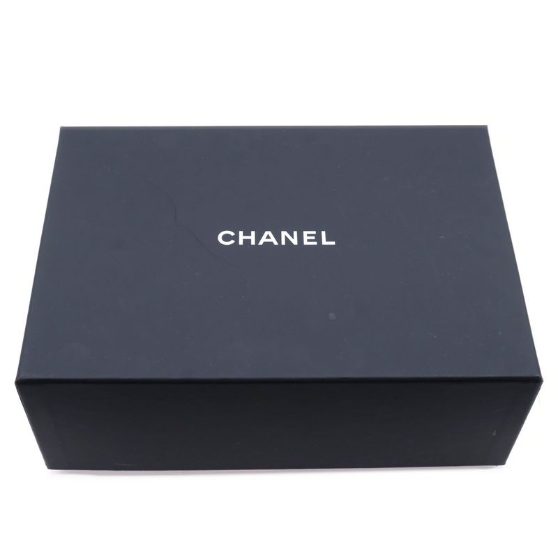 Chanel Caviar Skin Extra Mini Coco Handle 2WAY Chain Shoulder Bag Handbag Black