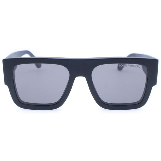 Louis Vuitton Sunglasses In Square Deep Black Z2707e