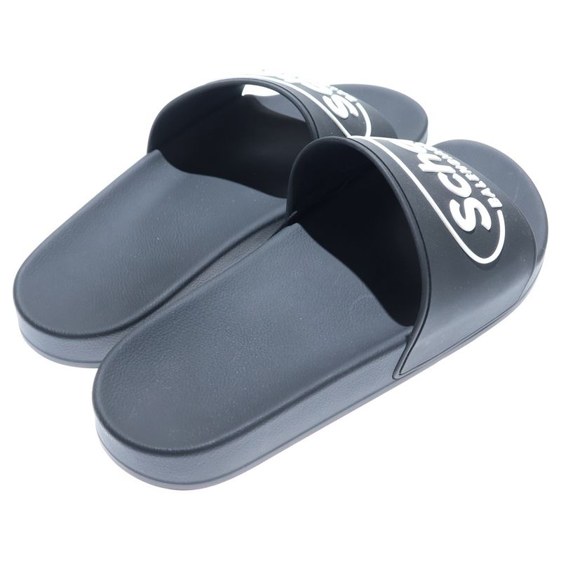 Balenciaga School Pool Sandal Rubber Sandal Black