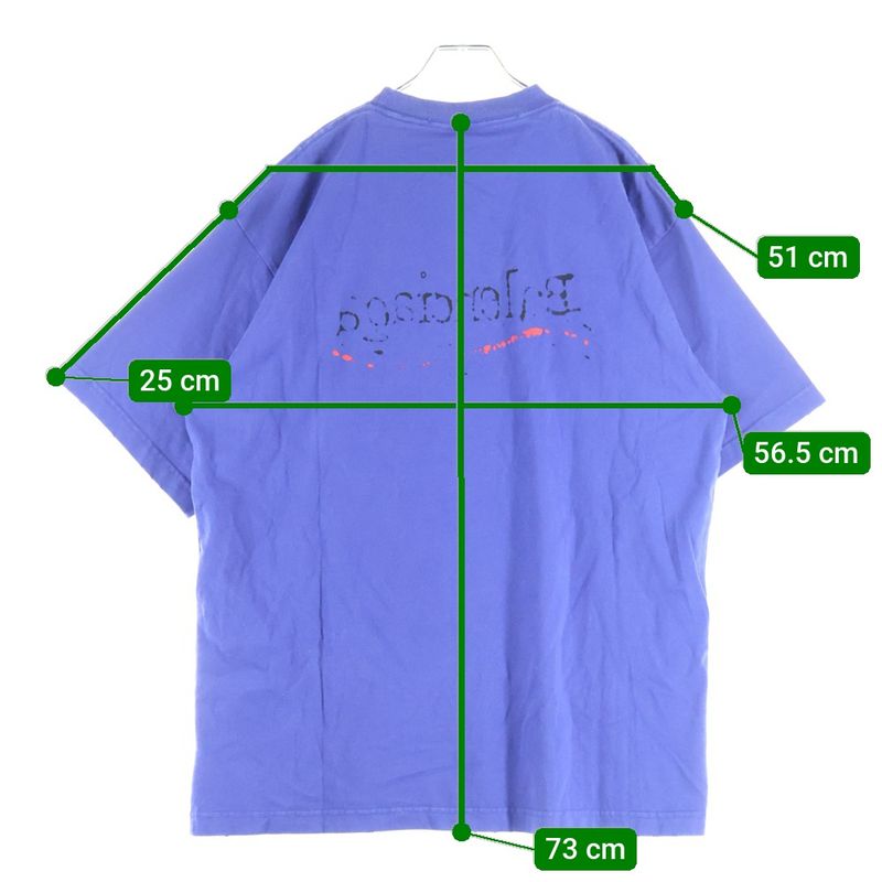Balenciaga 22AW Handwritten Campaign Logo T-shirt Handwritten Campaign Logo