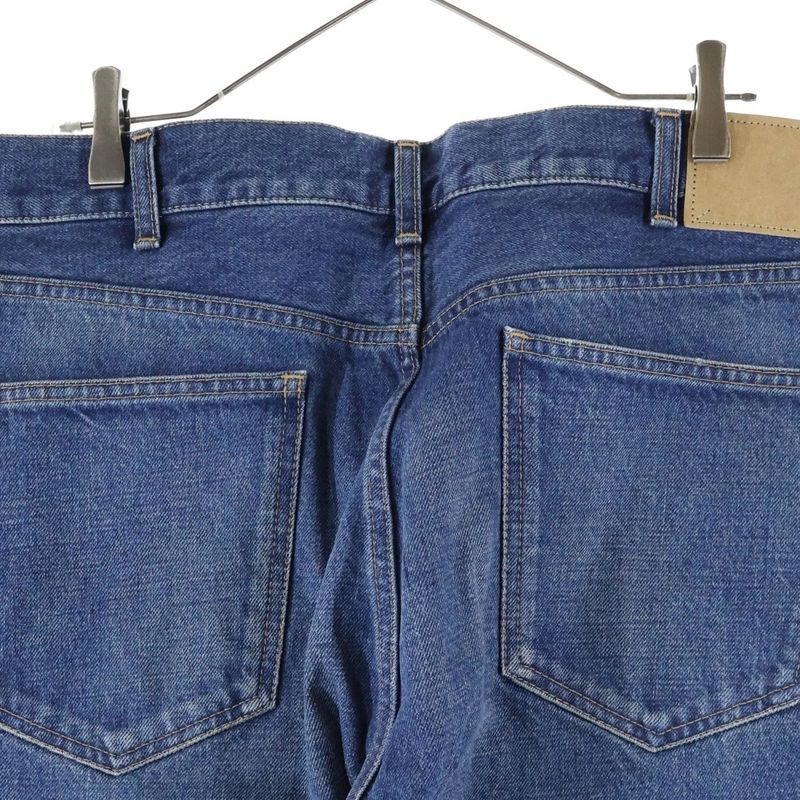 Celine Blue Washed Lou Jeans Straight Denim Pants Indigo 1AB7 930F