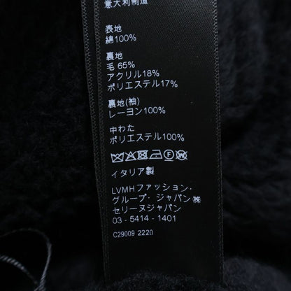 Celine 23AW Denim Jacket Light Stone Logo Trucker Jacket Black 085T 2q523