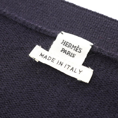 Hermes Cardigan H Logo Wool Cardigan Women Used B