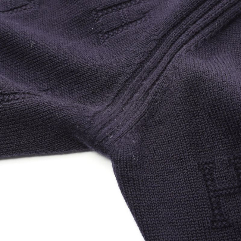 Hermes Cardigan H Logo Wool Cardigan Women Used B