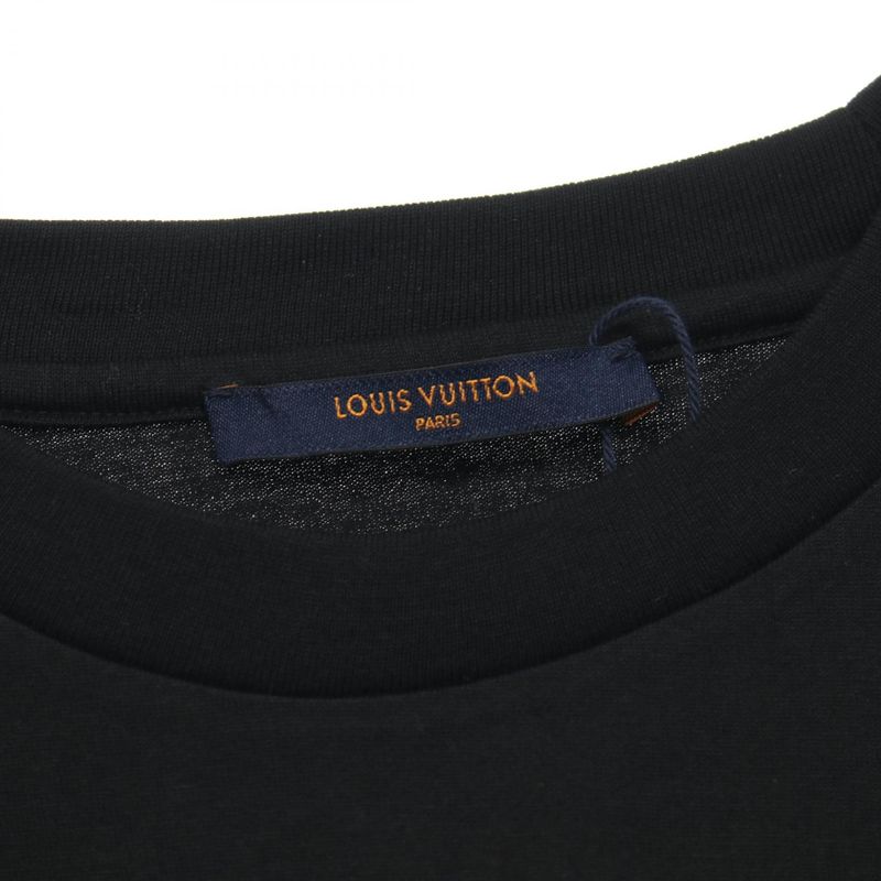 Louis Vuitton Cut and Sewn LV Concert Print Cotton T-Shirt Men's Used a
