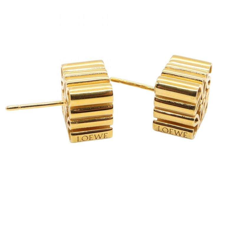 Loewe Earrings Anagram Stud Earrings J821239x04 8130 7.7g Silver 925 Anagram