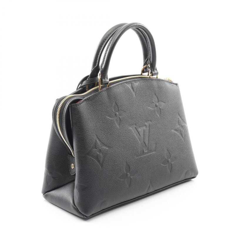 Louis Vuitton Handbag Petit Palais PM Monogram Empreinte M58916 Noir Black