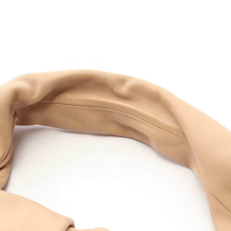 Bottega Veneta Handbag the Shoulder Pouch Beige Leather the Shoulder Pouch