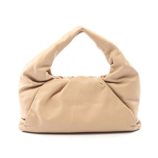 Bottega Veneta Handbag the Shoulder Pouch Beige Leather the Shoulder Pouch