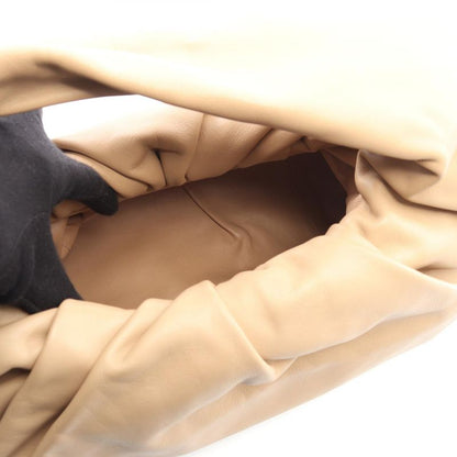 Bottega Veneta Handbag the Shoulder Pouch Beige Leather the Shoulder Pouch