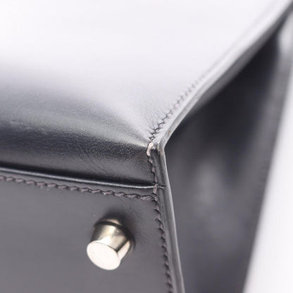 Hermes Handbag Kelly 32 Blue Indigo Blue Indigo Blue Indigo Calf Leather Kelly