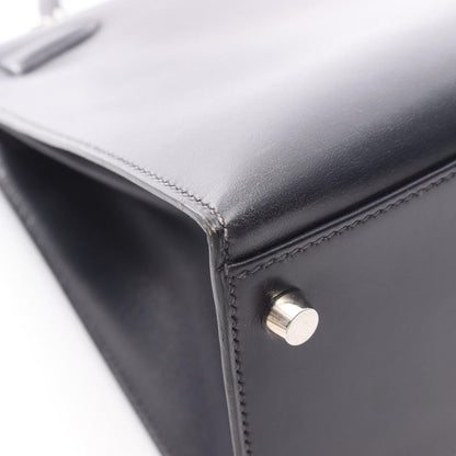 Hermes Handbag Kelly 32 Blue Indigo Blue Indigo Blue Indigo Calf Leather Kelly