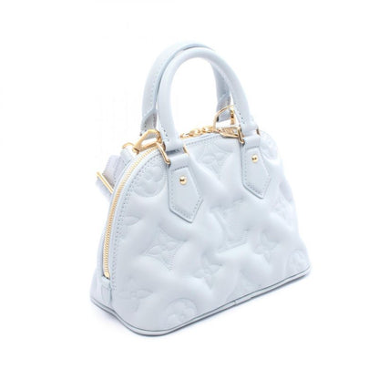 Louis Vuitton Handbag Alma Soft BB Bubble Gram Blue Glacière M59822 Blue