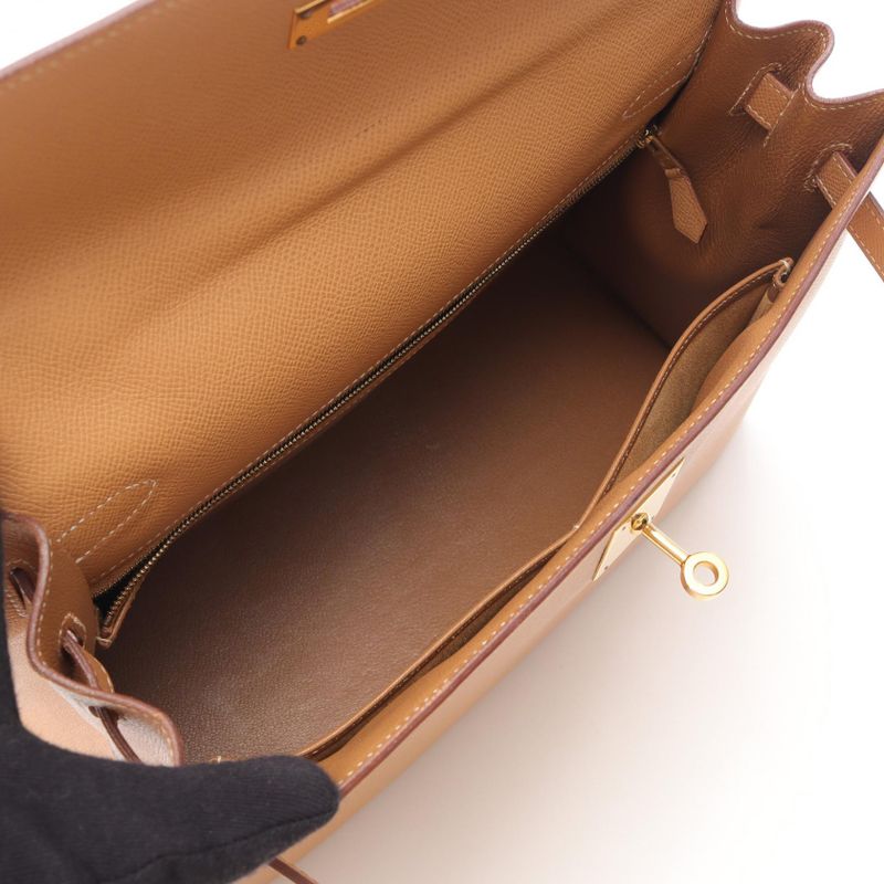 Hermes Handbag Kelly 32 Natural Sable Natural Sable Other Kelly 32 Natural