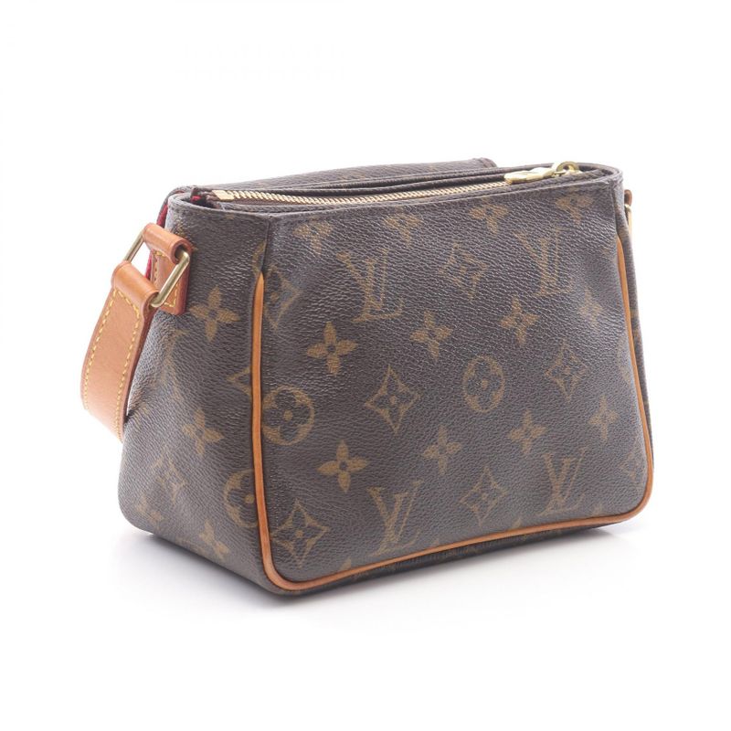 Louis Vuitton Shoulder Bag Vivacite PM Monogram M51165 PVC Coated Canvas