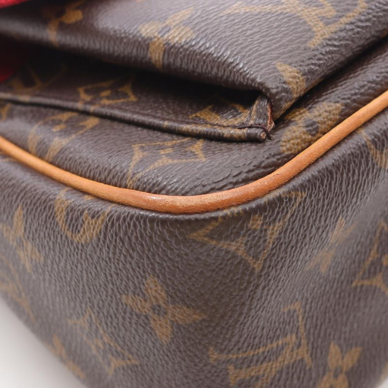 Louis Vuitton Shoulder Bag Vivacite PM Monogram M51165 PVC Coated Canvas