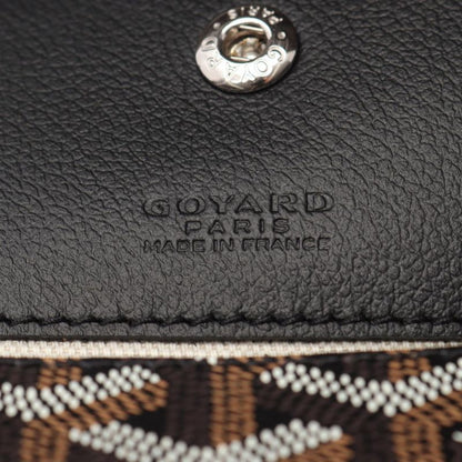 Goyard Tote Bag Saint Louis PM Black PVC Coated Canvas Leather Saint Louis PM