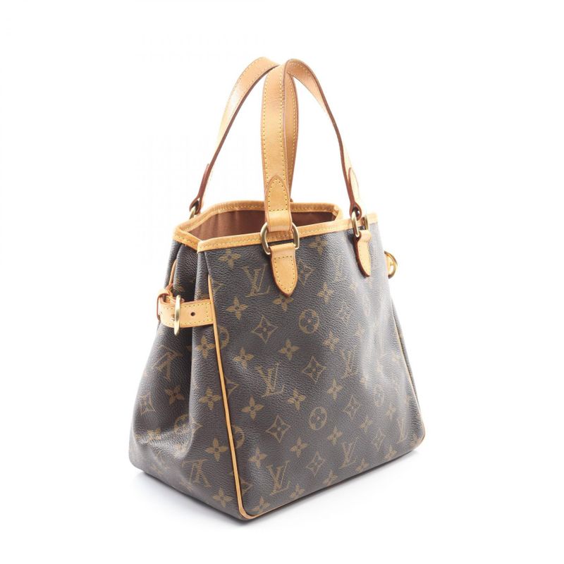 Louis Vuitton Handbag Batignolles Monogram M51156 PVC Coated Canvas Leather