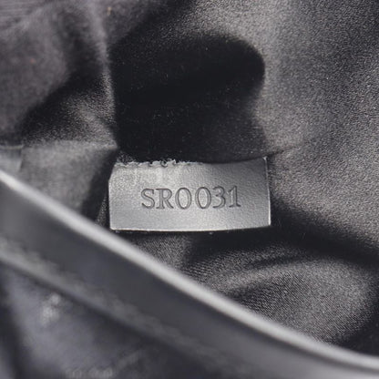 Louis Vuitton Handbag Little Bucket Monogram Satin M92144 Noir Black Fabric