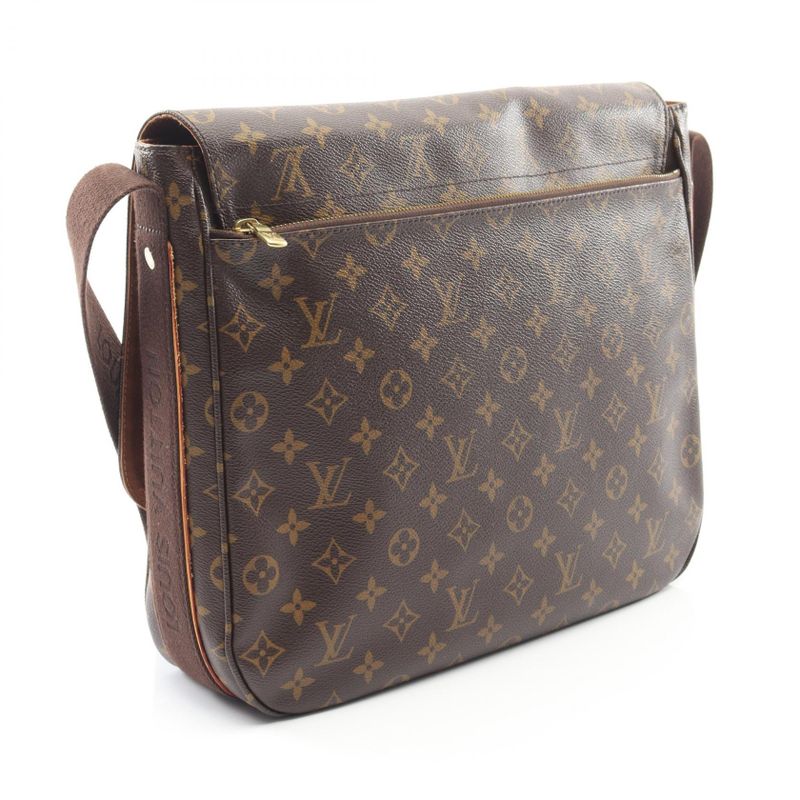 Louis Vuitton Shoulder Bag Messenger Bobourg MM Monogram M97038 PVC Coated