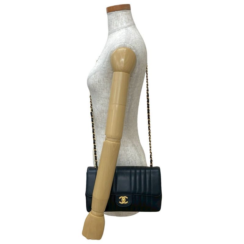 Chanel Chanel Vintage Mademoiselle Lambskin Chain Shoulder Bag