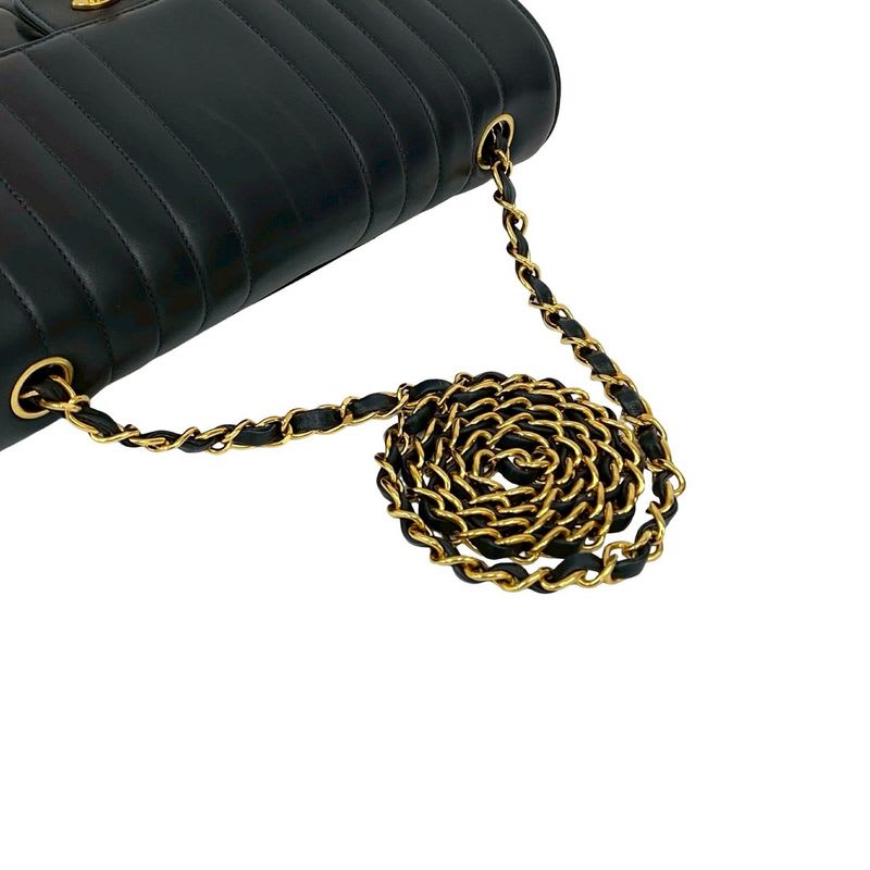 Chanel Chanel Vintage Mademoiselle Lambskin Chain Shoulder Bag