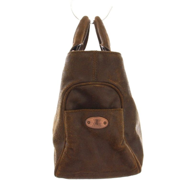 Celine Boogie Bag Handbag Suede Brown CE00 82 YM - OH