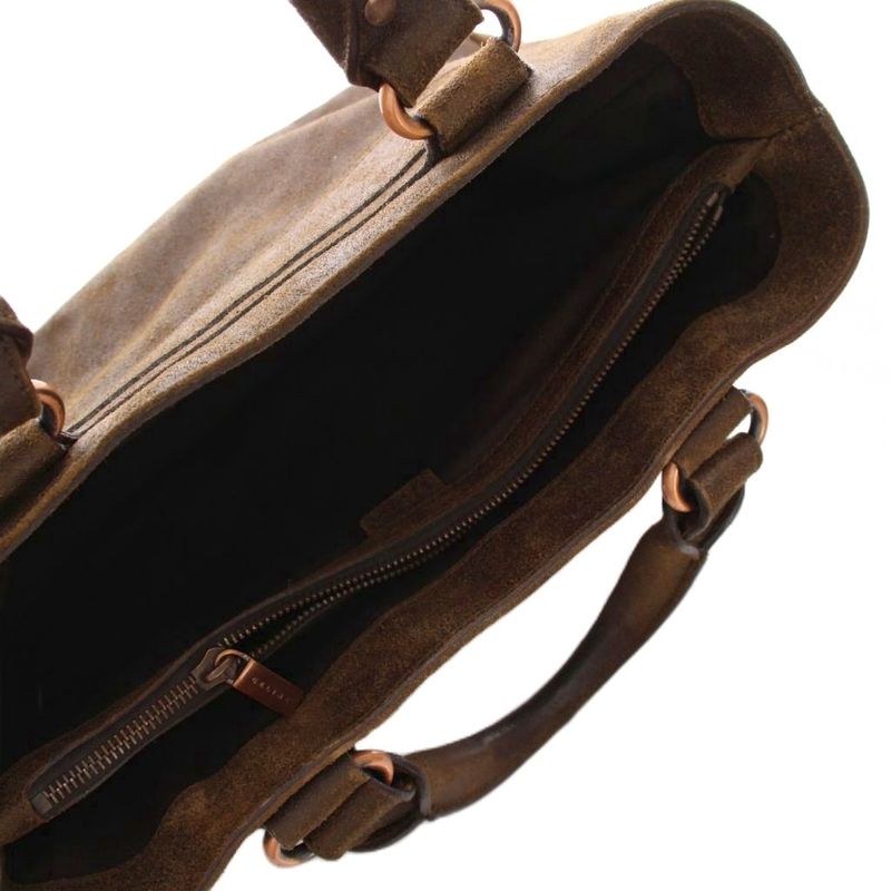 Celine Boogie Bag Handbag Suede Brown CE00 82 YM - OH