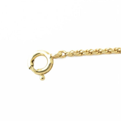 Christian DIOR Necklace Pendant CD Logo Gold Color AE - GY47