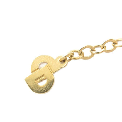Christian DIOR Necklace Pendant CD Logo Gold Color AE - GY47